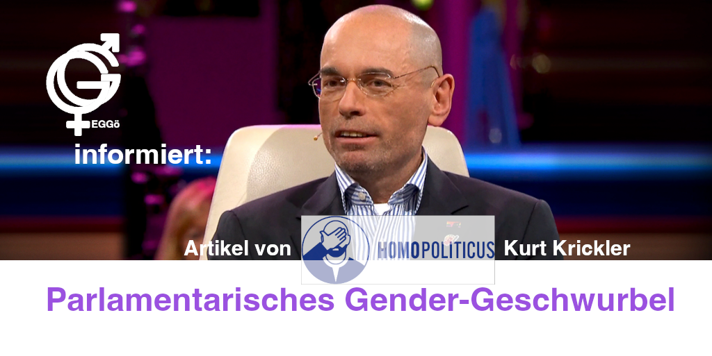 Parlamentarisches Gender-Geschwurbel